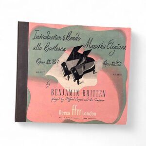 Benjamin Britten – Introduction & Rondo alla Burlesca (Op. 23 No.1) / Mazurka El